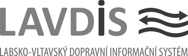 Logo LAVDIS - černobílá verze